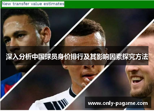 深入分析中国球员身价排行及其影响因素探究方法